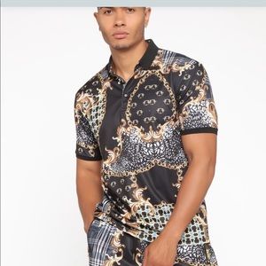 Men’s Designer polo- Fashion Nova